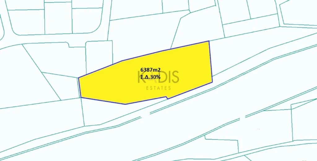 6,387m² Plot for Sale in Agios Tychonas, Limassol District