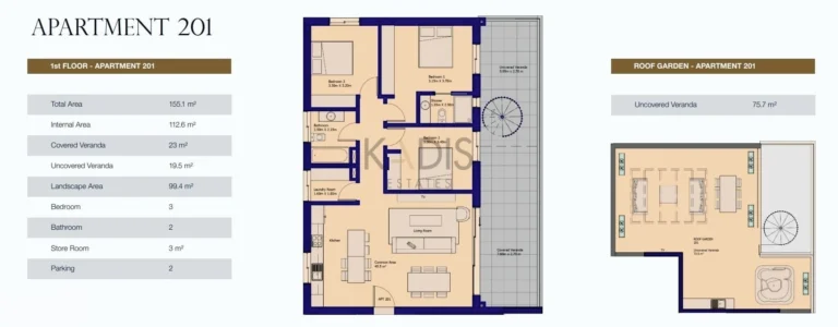 2 Bedroom Apartment for Sale in Ypsonas, Limassol District