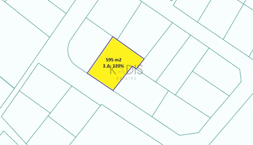 595m² Plot for Sale in Strovolos, Nicosia District