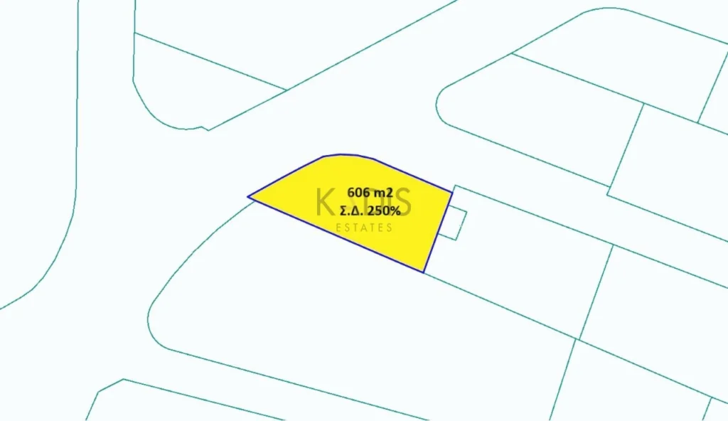 606m² Plot for Sale in Nicosia District