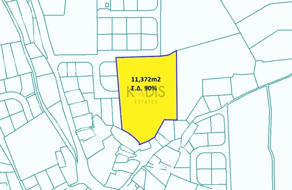 11,372m² Plot for Sale in Psevdas, Larnaca District