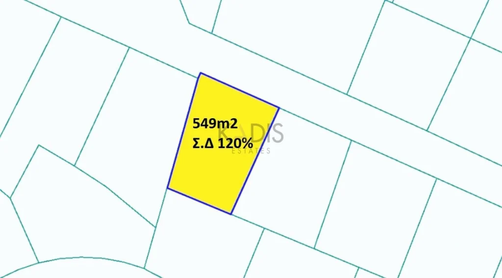 549m² Plot for Sale in Strovolos, Nicosia District