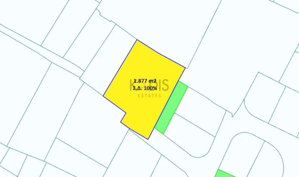 1,877m² Plot for Sale in Nicosia District