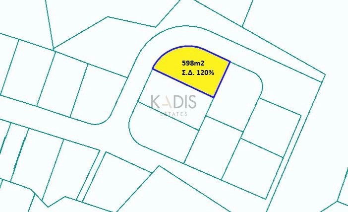 598m² Plot for Sale in Strovolos, Nicosia District