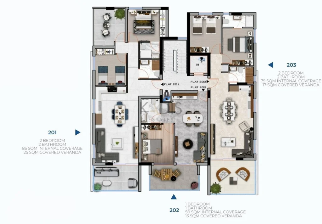 2 Bedroom Apartment for Sale in Livadia Larnakas, Larnaca District