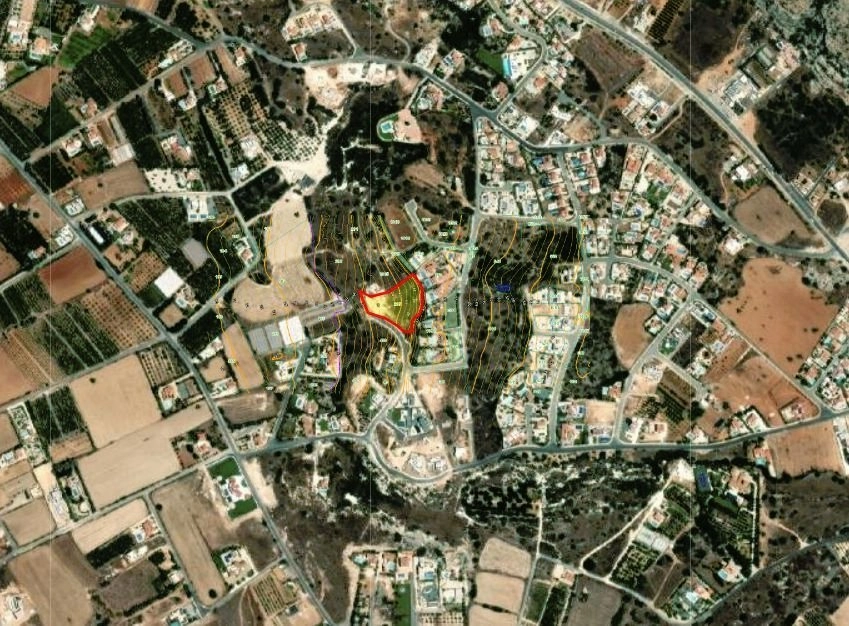 4,683m² Plot for Sale in Pegeia, Paphos District