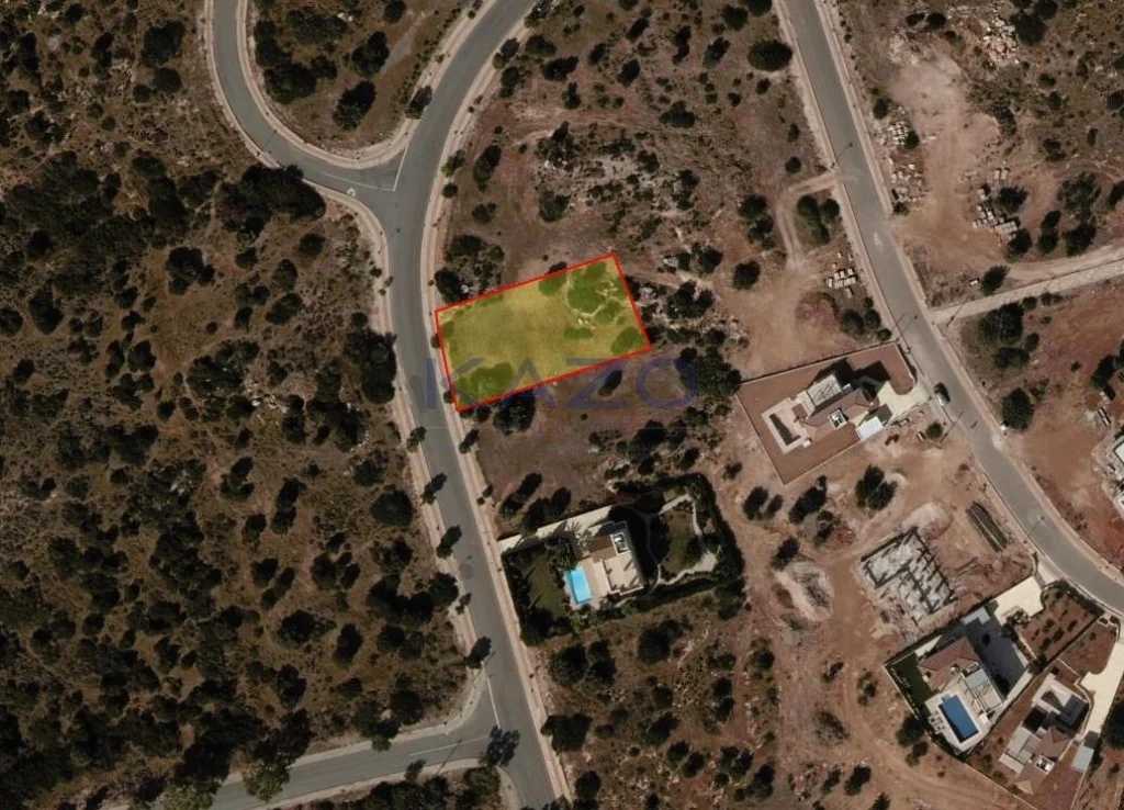 1,000m² Plot for Sale in Paphos District