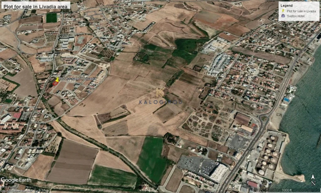 536m² Plot for Sale in Livadia Larnakas, Larnaca District