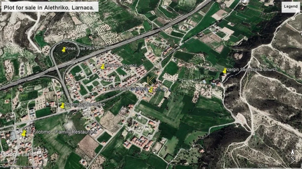 723m² Plot for Sale in Alethriko, Larnaca District