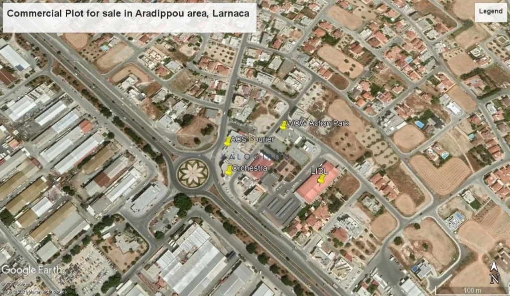 926m² Plot for Sale in Aradippou, Larnaca District