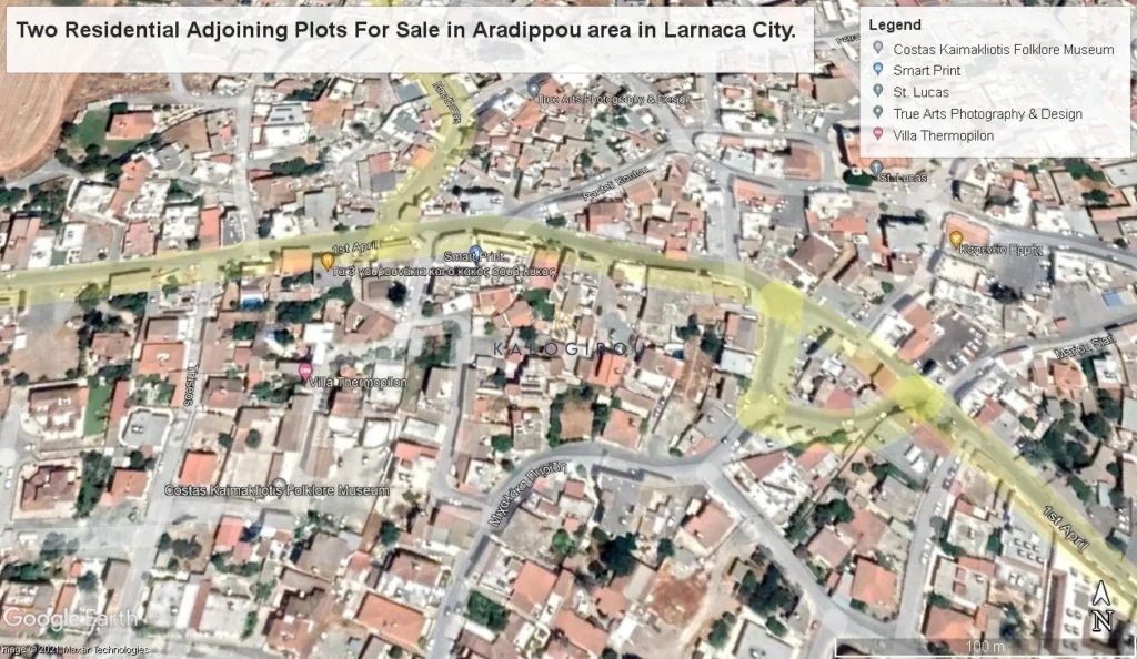 382m² Plot for Sale in Aradippou, Larnaca District