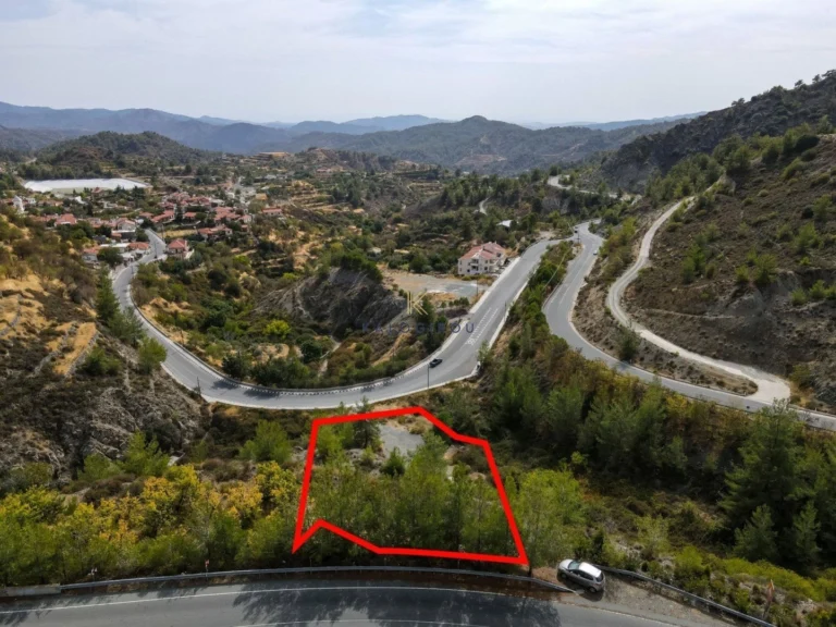 5,100m² Plot for Sale in Pelendri, Limassol District