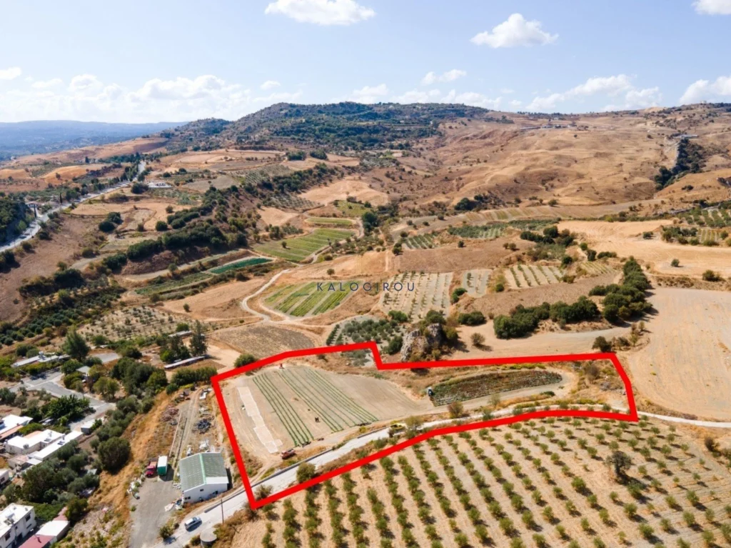 11,037m² Plot for Sale in Kannaviou, Paphos District