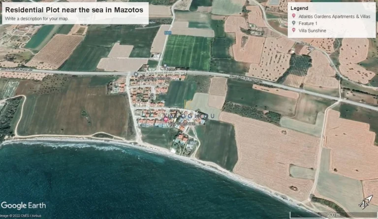 616m² Plot for Sale in Mazotos, Larnaca District