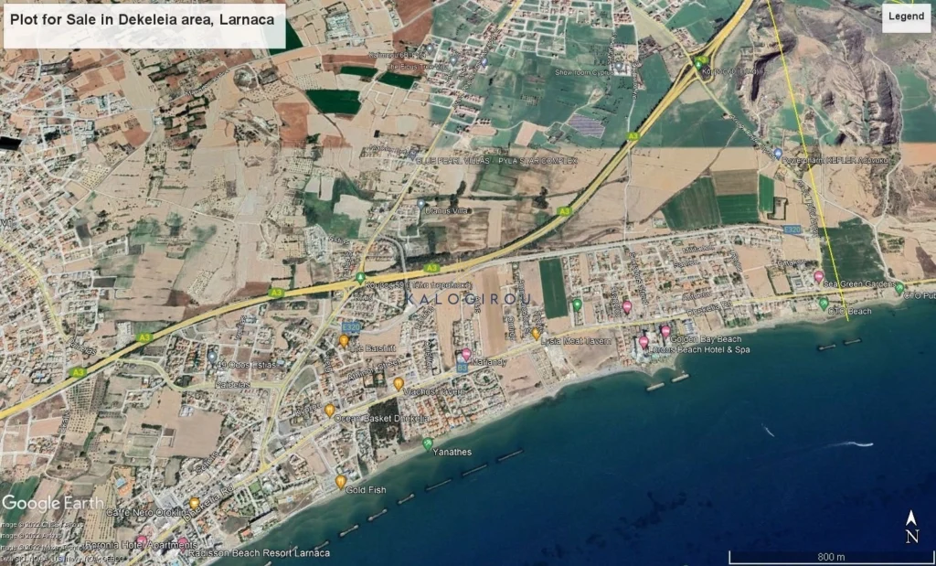 685m² Plot for Sale in Dhekelia, Larnaca District