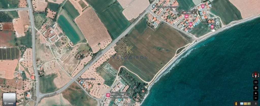 8,028m² Plot for Sale in Mazotos, Larnaca District