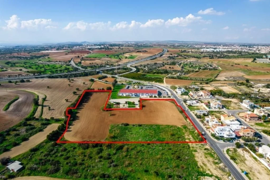 22,061m² Plot for Sale in Ormideia, Larnaca District