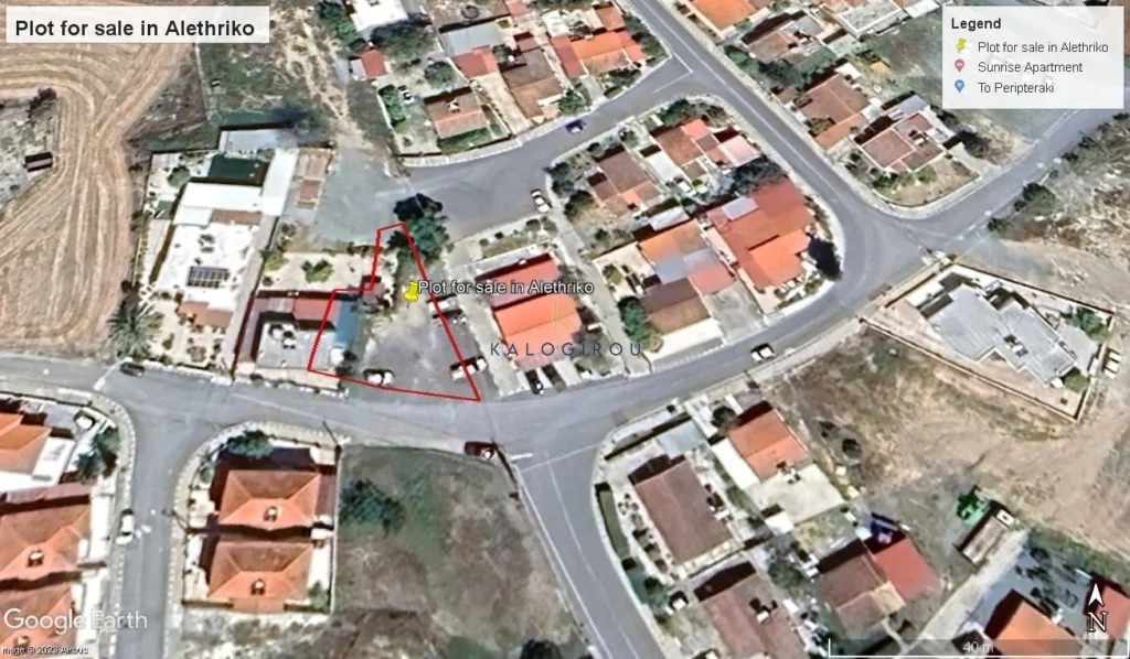 502m² Plot for Sale in Alethriko, Larnaca District