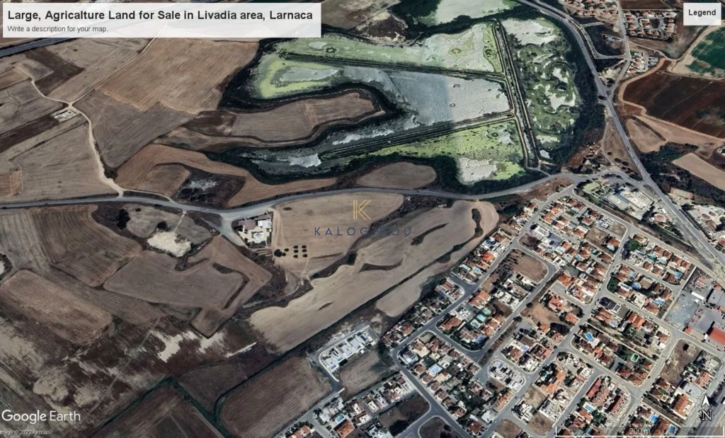 23,417m² Plot for Sale in Livadia Larnakas, Larnaca District