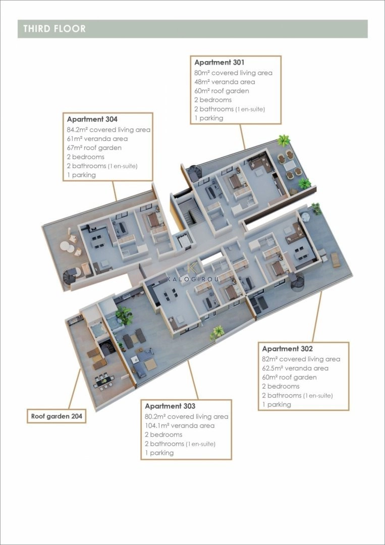 2 Bedroom Apartment for Sale in Aradippou, Larnaca District