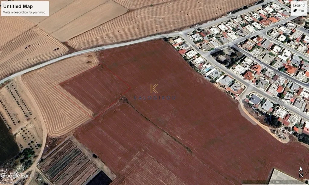 57,635m² Plot for Sale in Dromolaxia, Larnaca District