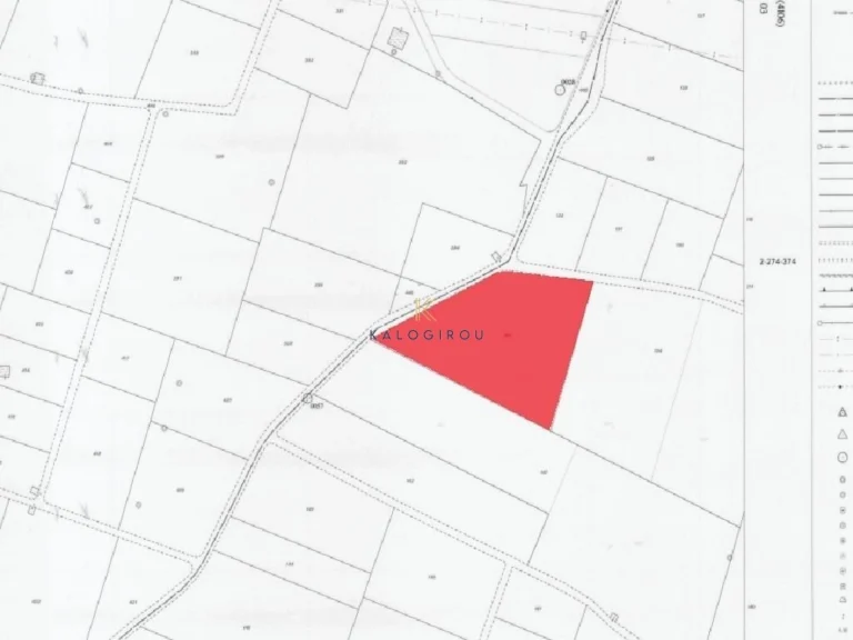 13,925m² Plot for Sale in Ormideia, Larnaca District