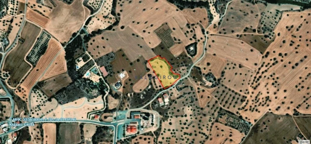 7,656m² Plot for Sale in Mazotos, Larnaca District