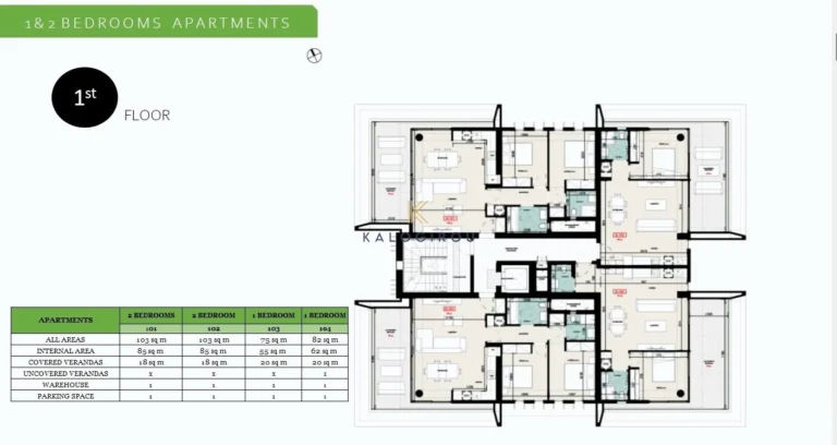 2 Bedroom Apartment for Sale in Strovolos, Nicosia District