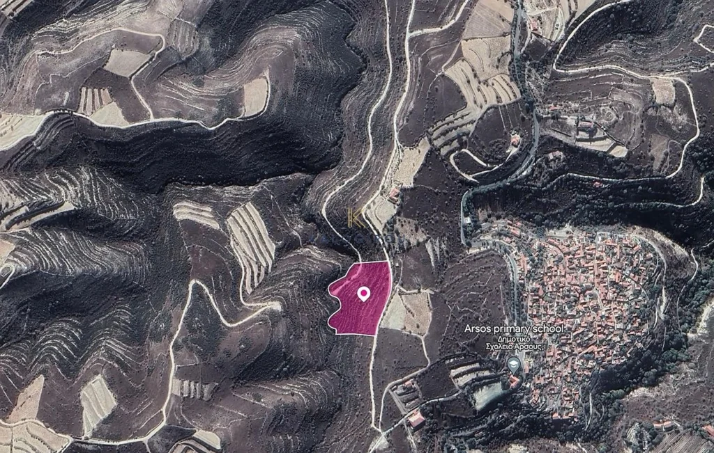 19,572m² Plot for Sale in Arsos, Limassol District