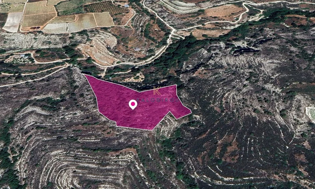 18,637m² Plot for Sale in Koilani, Limassol District