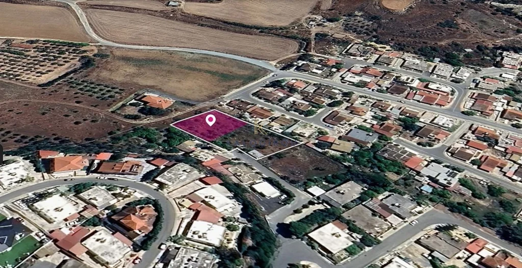 1,087m² Plot for Sale in Ormideia, Larnaca District