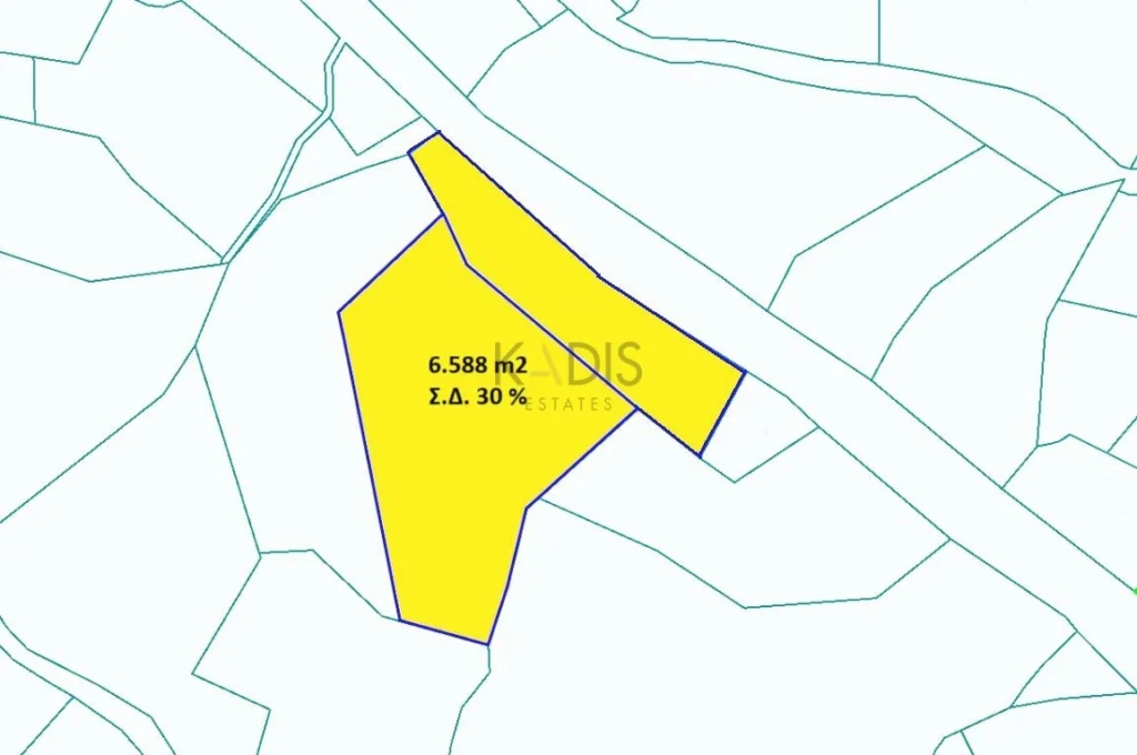 6,588m² Plot for Sale in Moniatis, Limassol District