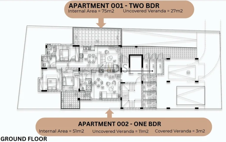 3 Bedroom Apartment for Sale in Limassol – Petrou kai Pavlou