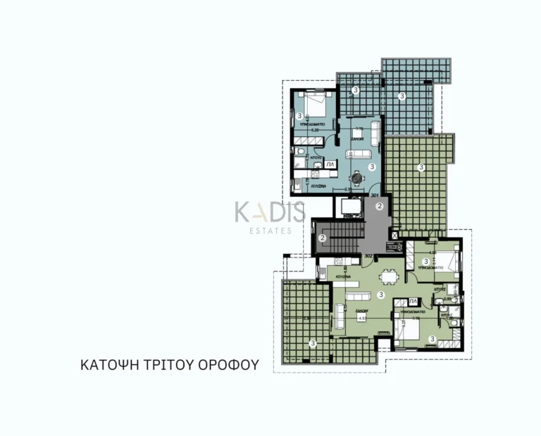 2 Bedroom Apartment for Sale in Latsia, Nicosia District