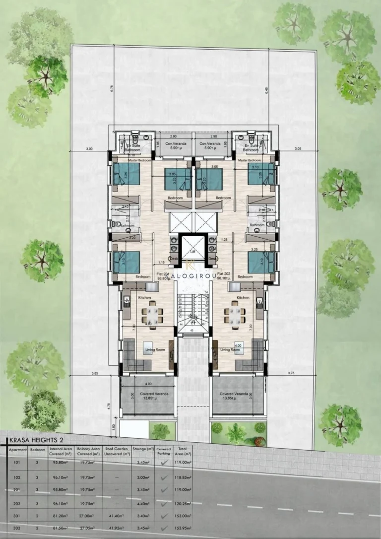 3 Bedroom Apartment for Sale in Krasas, Larnaca District