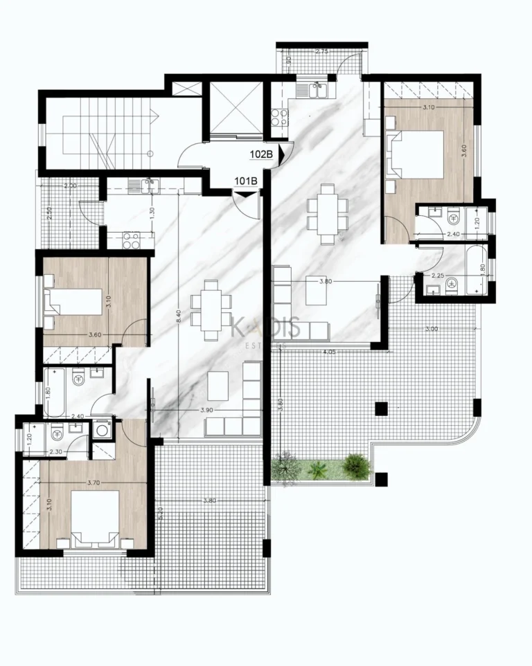 4 Bedroom Apartment for Sale in Limassol – Agios Athanasios