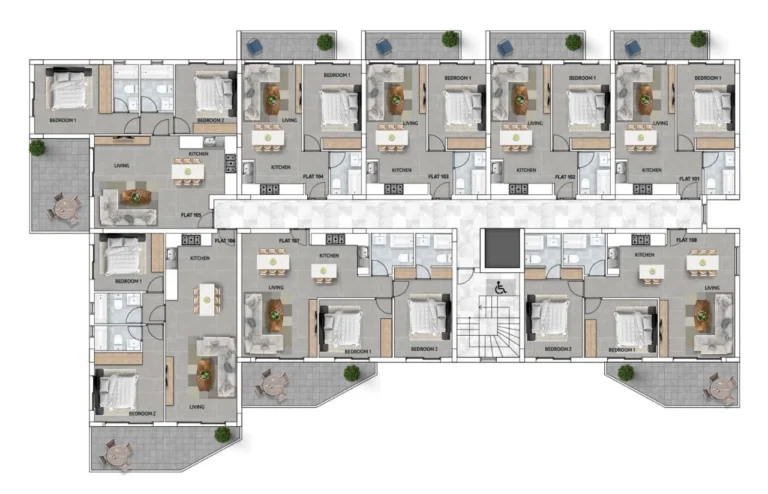 2 Bedroom Apartment for Sale in Kiti, Larnaca District