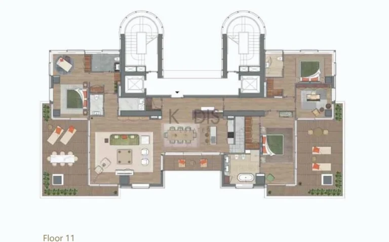 4 Bedroom Apartment for Sale in Agios Tychonas, Limassol District