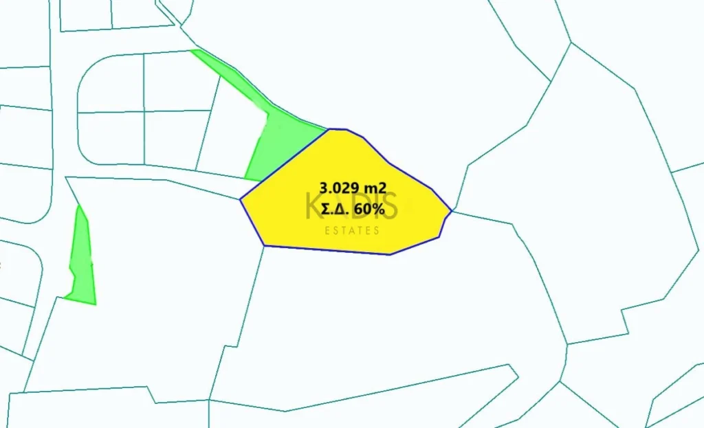 3,029m² Plot for Sale in Nicosia District