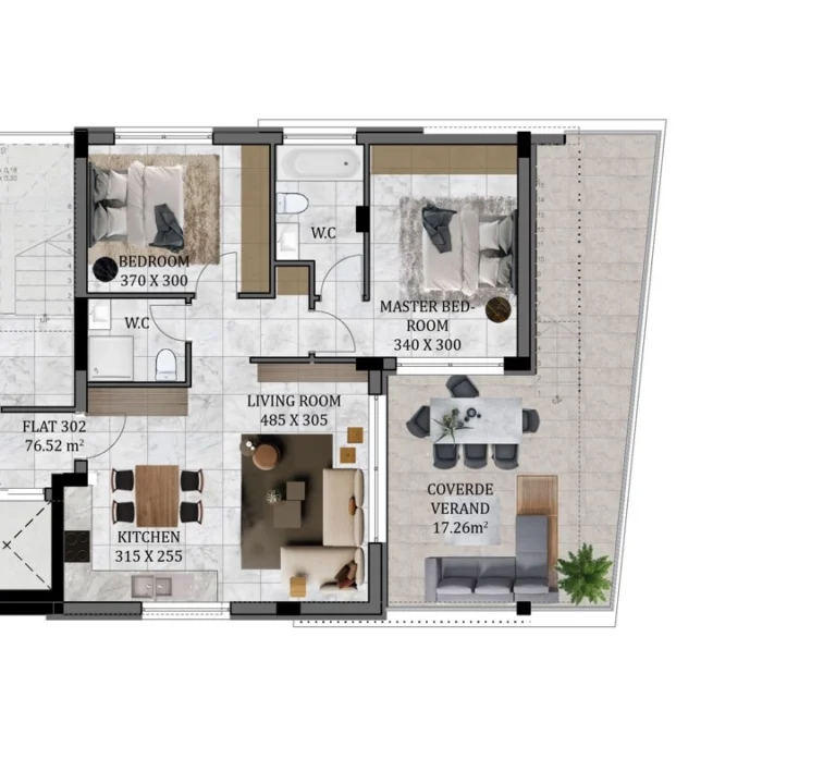 2 Bedroom Apartment for Sale in Limassol District