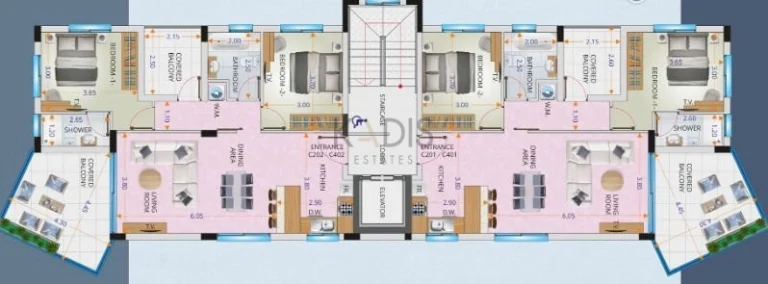 4 Bedroom Apartment for Sale in Larnaca District