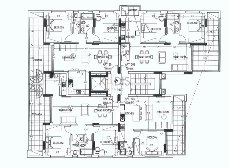 2 Bedroom Apartment for Sale in Limassol – Ekali