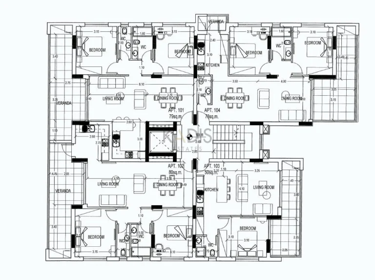 1 Bedroom Apartment for Sale in Limassol – Ekali