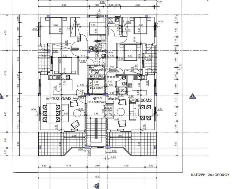 2 Bedroom Apartment for Sale in Limassol – Omonoia