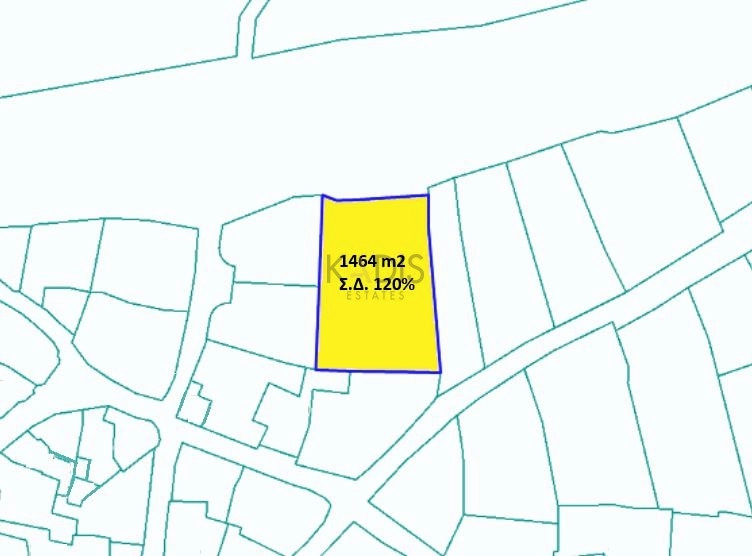1,464m² Plot for Sale in Nicosia District