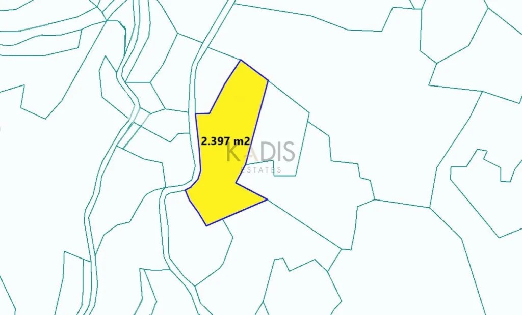 2,397m² Plot for Sale in Kampi, Nicosia District