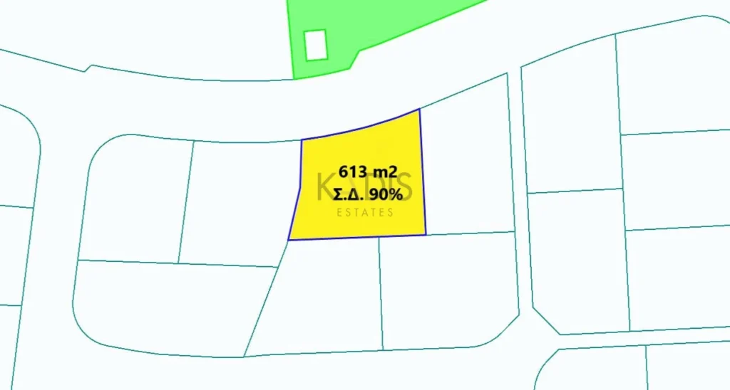 613m² Plot for Sale in Nicosia District