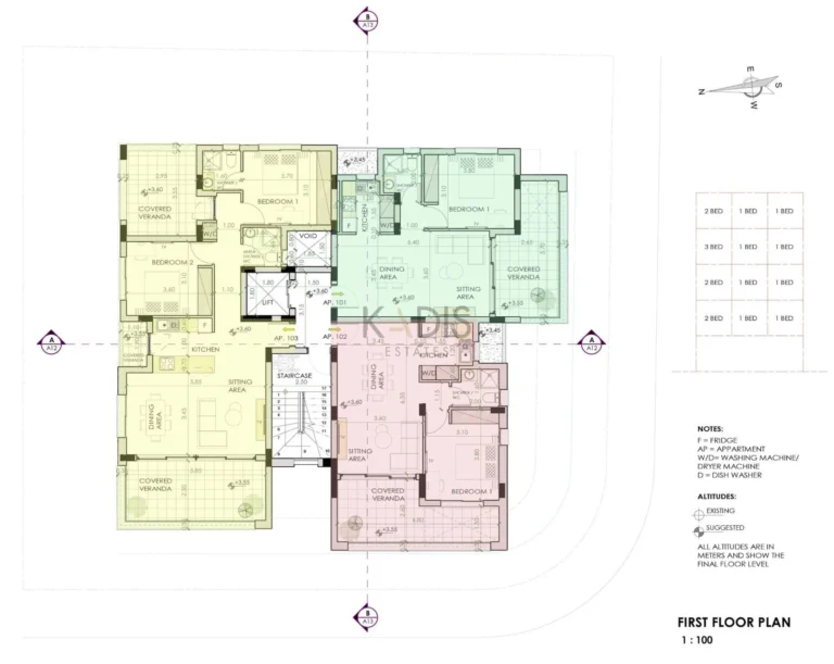 1 Bedroom Apartment for Sale in Nicosia – Kaimakli