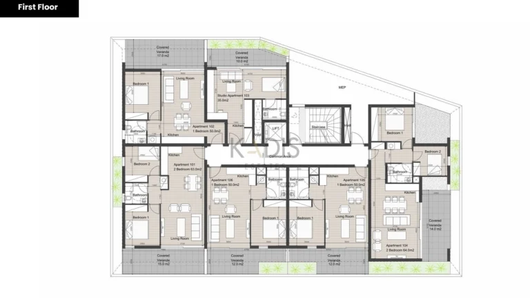 2 Bedroom Apartment for Sale in Limassol – Agios Athanasios