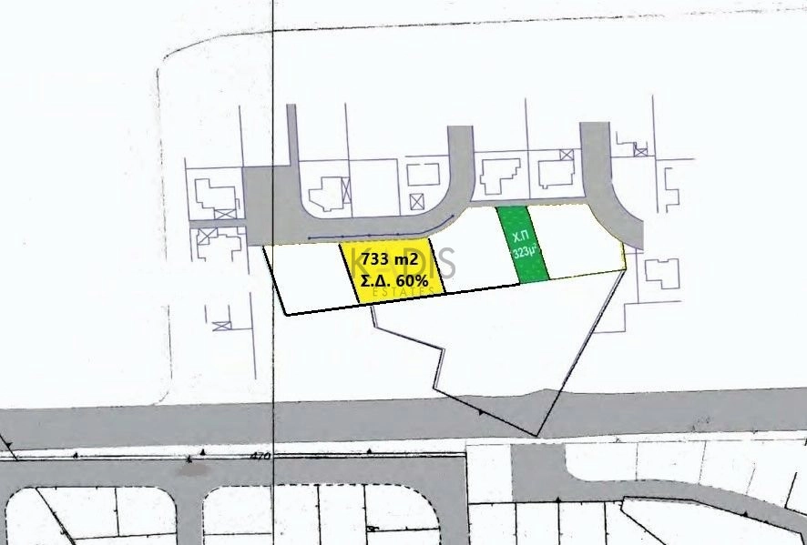 733m² Plot for Sale in Kokkinotrimithia, Nicosia District